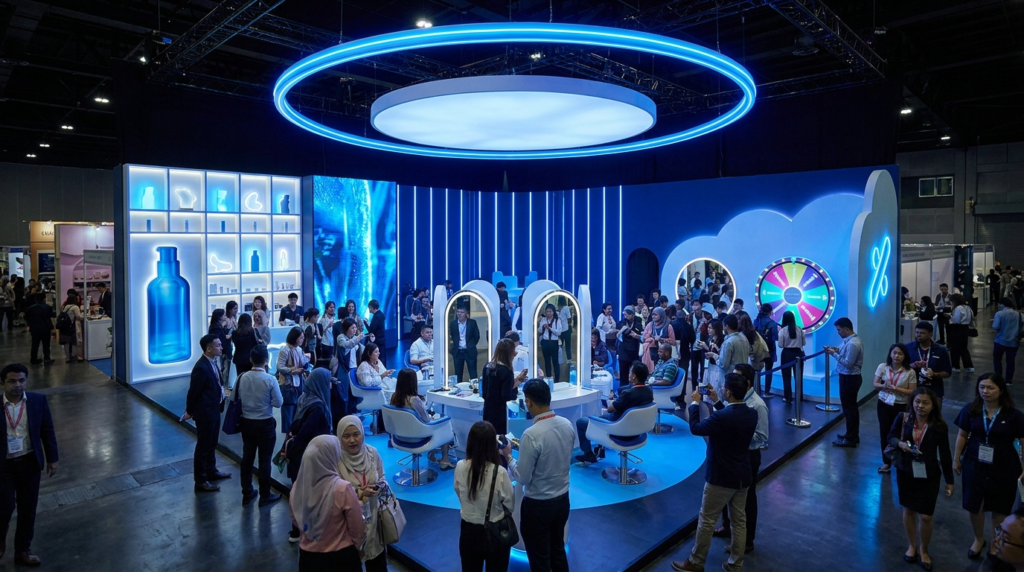 Exhibition Booth Design That Works in Singapore, Built to Win Foot Traffic