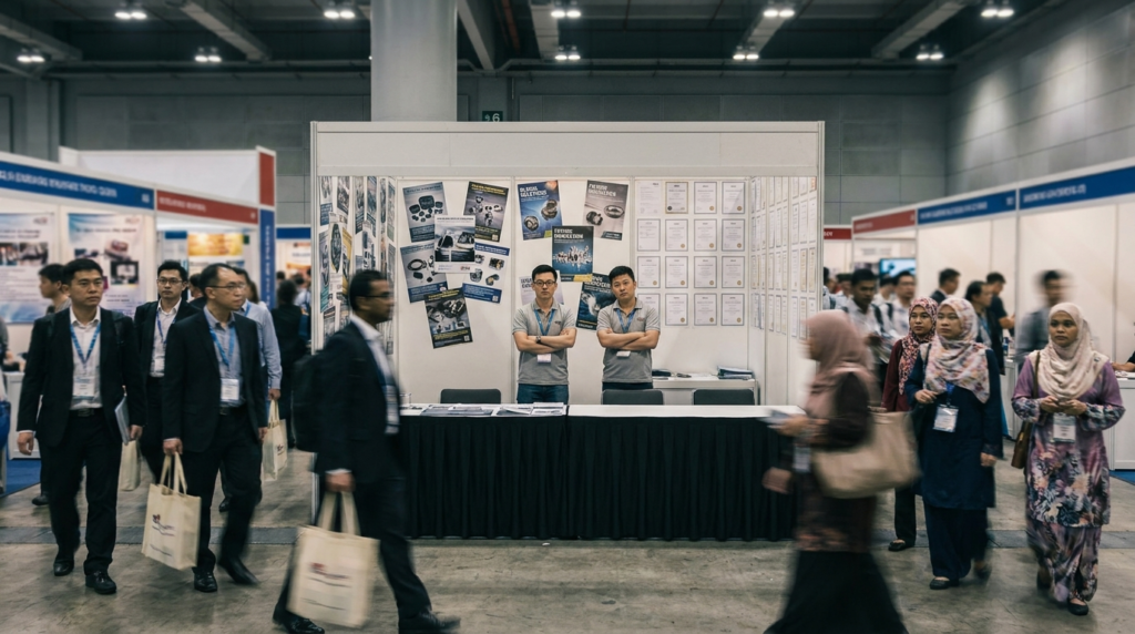 Exhibition Booth Design That Works in Singapore, Built to Win Foot Traffic